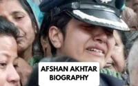 Wing Commander Afshan Akhtar Biography