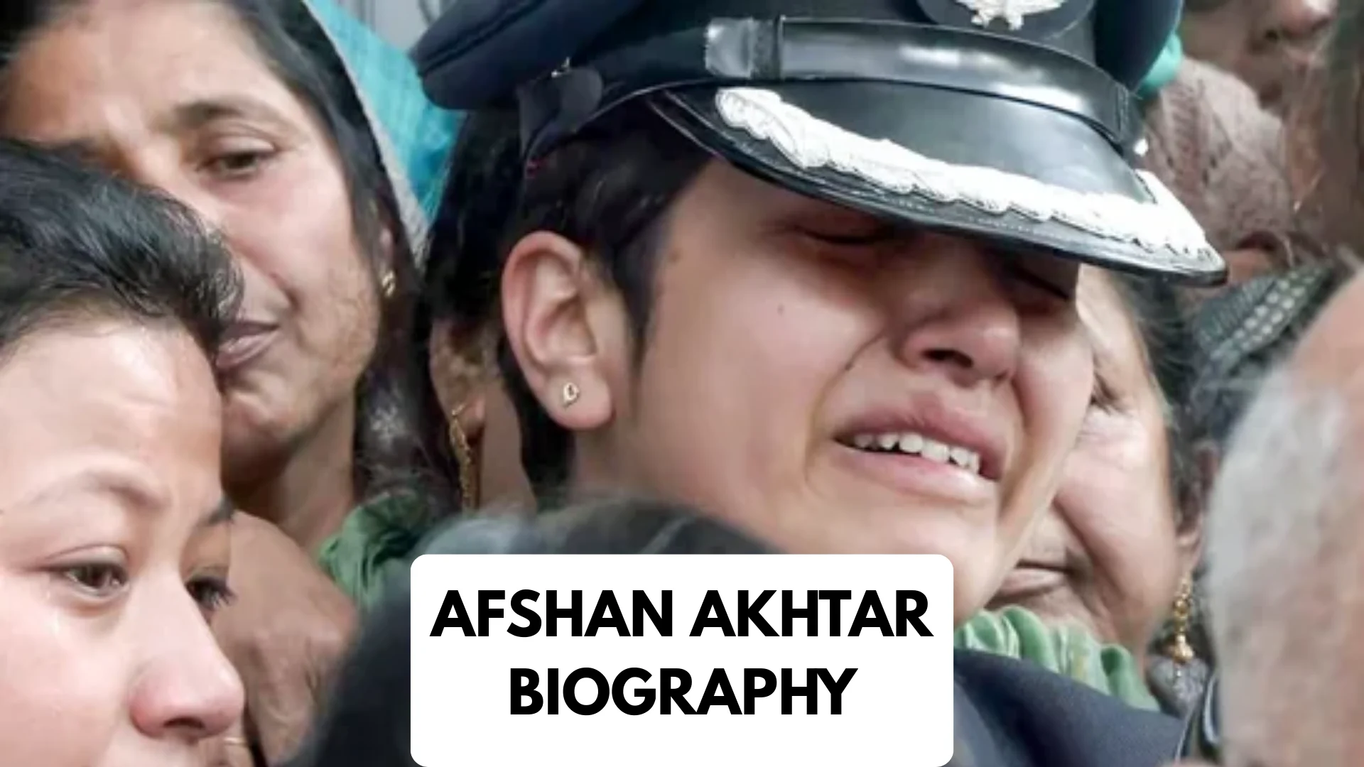 Wing Commander Afshan Akhtar Biography