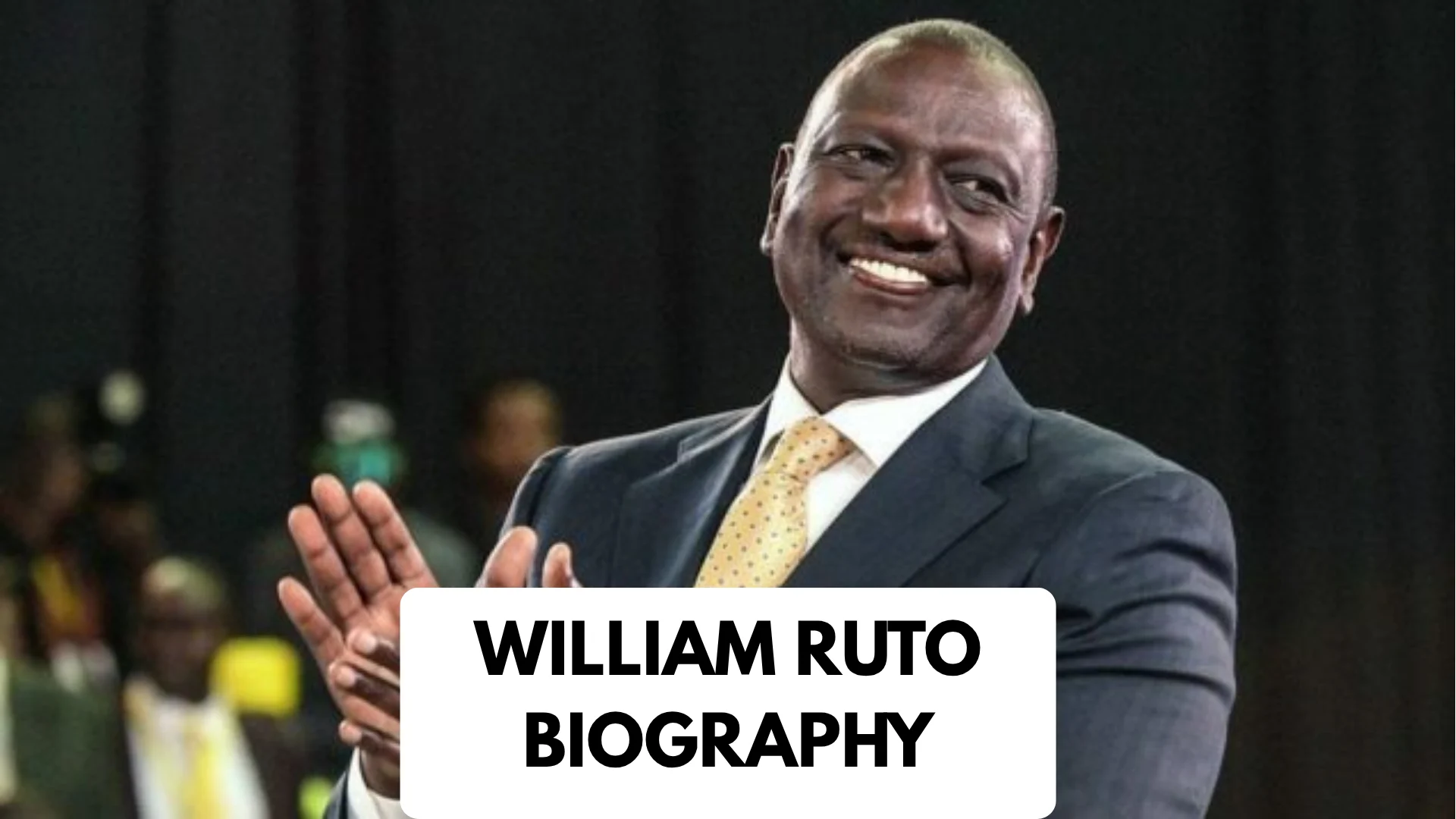William Ruto Biography